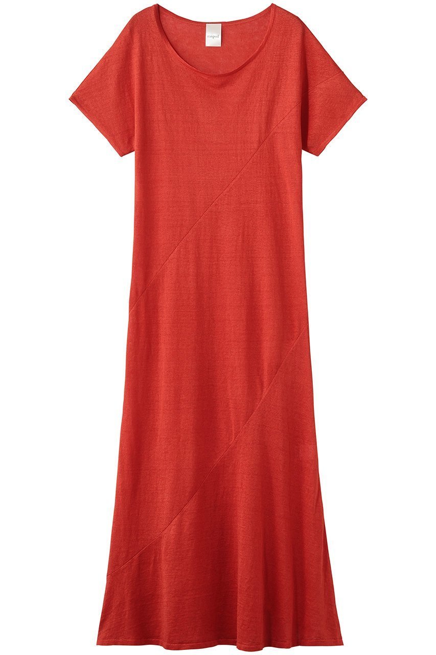 【ラスパイユ/raspail】のリネン ニットロングドレス 人気、トレンドファッション・服の通販 founy(ファニー) 　ファッション　Fashion　レディースファッション　Fashion for Women　ワンピース　Dresses　フォーマル・パーティードレス・結婚式用ドレス　Elegant & Casual Dresses　チュニック　Tunic Tops & Dresses　チュニック　Tunic, Long Top　ドレープ　Drape, Draping Fabric　リネン　Linen, Linen Fabric　ロング　Long, Long-Length　エレガント 上品　Elegant　夏　Summer　新作・新入荷　New Arrivals / New In　旅行　Travel　春　Spring　S/S・春夏　SS, Spring/Summer, Warm Season　 other-1|ID: prp329100004914057 ipo3291000000036824564