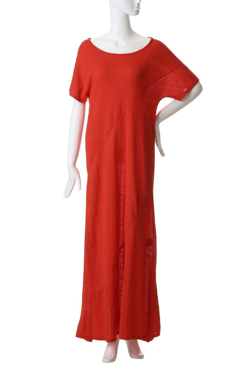 【ラスパイユ/raspail】のリネン ニットロングドレス 人気、トレンドファッション・服の通販 founy(ファニー) 　ファッション　Fashion　レディースファッション　Fashion for Women　ワンピース　Dresses　フォーマル・パーティードレス・結婚式用ドレス　Elegant & Casual Dresses　チュニック　Tunic Tops & Dresses　チュニック　Tunic, Long Top　ドレープ　Drape, Draping Fabric　リネン　Linen, Linen Fabric　ロング　Long, Long-Length　エレガント 上品　Elegant　夏　Summer　新作・新入荷　New Arrivals / New In　旅行　Travel　春　Spring　S/S・春夏　SS, Spring/Summer, Warm Season　other-2|ID: prp329100004914058 ipo3291000000036824569