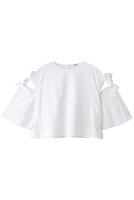 【ティアラ/Tiara】のリボントリミングブラウス 人気、トレンドファッション・服の通販 founy(ファニー) ファッション Fashion レディースファッション Fashion for Women トップス・カットソー Cut & Sew Tops シャツ・ブラウス・オフィスカジュアル Elegant Blouses & Button-Ups インド Indian Textile オーガニック Organic Cotton クロップド Cropped, Short Length ショート Short, Short Length スリット Slit, Slit Detail スリーブ Sleeve, Long Sleeve / Short Sleeve タイプライター Typewriter Fabric, Crisp Cotton トレンド Trend, Trending Now フレア Flare, Flared リボン Ribbon, Bow 新作・新入荷 New Arrivals / New In |ID:prp329100004914064