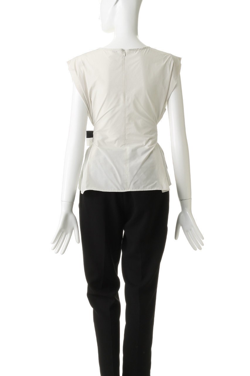 【ティアラ/Tiara】のリボンベルトブラウス 人気、トレンドファッション・服の通販 founy(ファニー) 　ファッション　Fashion　レディースファッション　Fashion for Women　トップス・カットソー　Cut & Sew Tops　キャミソール&ノースリーブ　Camisoles & Sleeveless Tops　シャツ・ブラウス・オフィスカジュアル　Elegant Blouses & Button-Ups　ベルト&ウエストマーク　Belts & Waist Accessories　タフタ　Taffeta, Structured Fabric　ノースリーブ　Sleeveless, No-Sleeve　フェミニン　Feminine, Girly　リボン　Ribbon, Bow　新作・新入荷　New Arrivals / New In　other-4|ID: prp329100004914067 ipo3291000000036824642