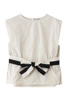 【ティアラ/Tiara】のリボンベルトブラウス 人気、トレンドファッション・服の通販 founy(ファニー) ファッション Fashion レディースファッション Fashion for Women トップス・カットソー Cut & Sew Tops キャミソール&ノースリーブ Camisoles & Sleeveless Tops シャツ・ブラウス・オフィスカジュアル Elegant Blouses & Button-Ups ベルト&ウエストマーク Belts & Waist Accessories タフタ Taffeta, Structured Fabric ノースリーブ Sleeveless, No-Sleeve フェミニン Feminine, Girly リボン Ribbon, Bow 新作・新入荷 New Arrivals / New In |ID:prp329100004914068