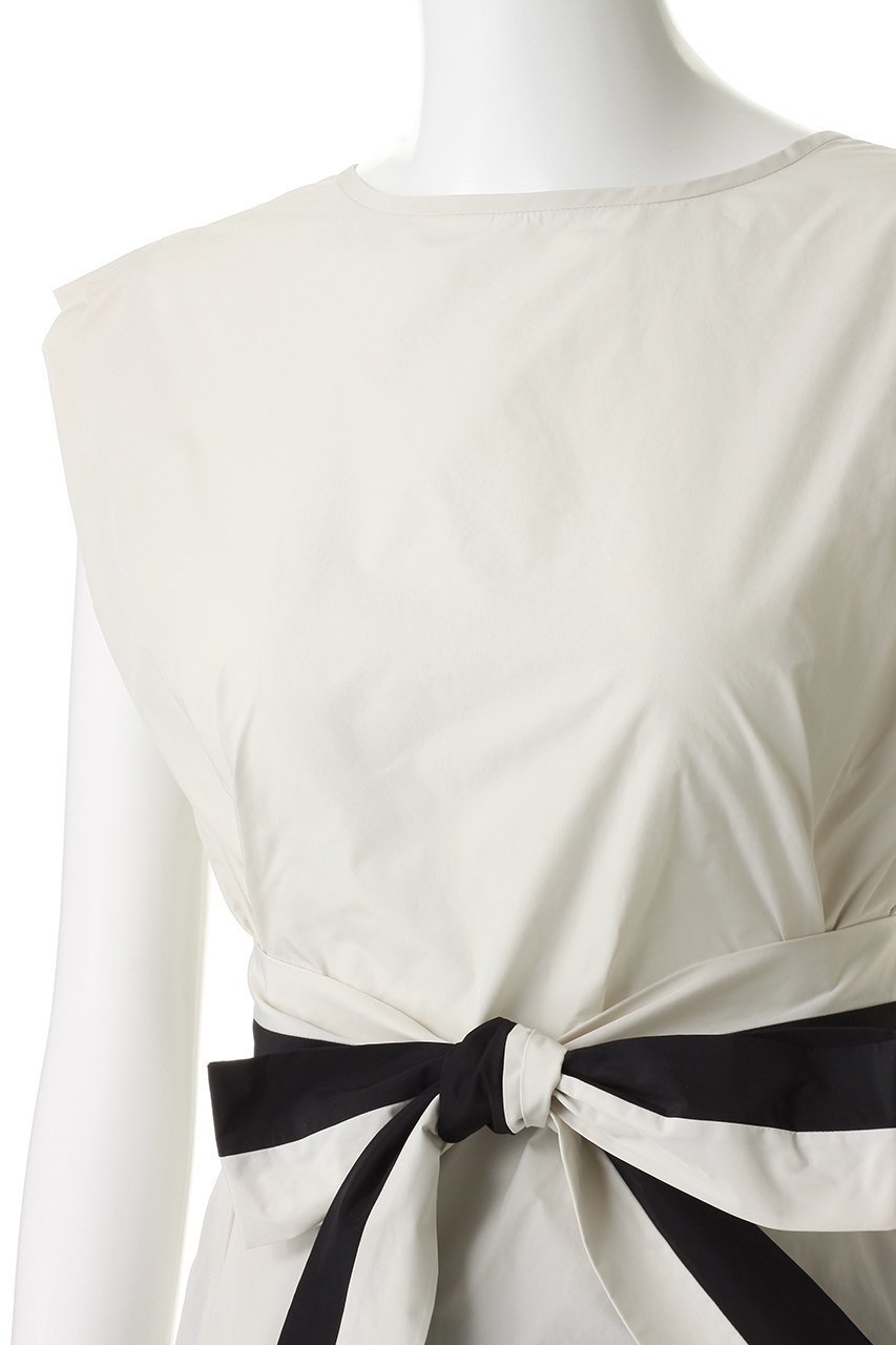 【ティアラ/Tiara】のリボンベルトブラウス 人気、トレンドファッション・服の通販 founy(ファニー) 　ファッション　Fashion　レディースファッション　Fashion for Women　トップス・カットソー　Cut & Sew Tops　キャミソール&ノースリーブ　Camisoles & Sleeveless Tops　シャツ・ブラウス・オフィスカジュアル　Elegant Blouses & Button-Ups　ベルト&ウエストマーク　Belts & Waist Accessories　タフタ　Taffeta, Structured Fabric　ノースリーブ　Sleeveless, No-Sleeve　フェミニン　Feminine, Girly　リボン　Ribbon, Bow　新作・新入荷　New Arrivals / New In　other-5|ID: prp329100004914068 ipo3291000000036824647