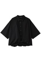 【ミズイロ インド/mizuiro ind】のhalf slv ballon shirt シャツ 人気、トレンドファッション・服の通販 founy(ファニー) ファッション Fashion レディースファッション Fashion for Women トップス・カットソー Cut & Sew Tops シャツ・ブラウス・オフィスカジュアル Elegant Blouses & Button-Ups ショート Short, Short Length シンプル Simple, Minimal スリーブ Sleeve, Long Sleeve / Short Sleeve トレンド Trend, Trending Now バルーン Balloon, Balloon Silhouette フロント Front, Front Design 半袖 Short Sleeve, Half Sleeve 新作・新入荷 New Arrivals / New In thumbnail black|ID: prp329100004914076 ipo3291000000036824718
