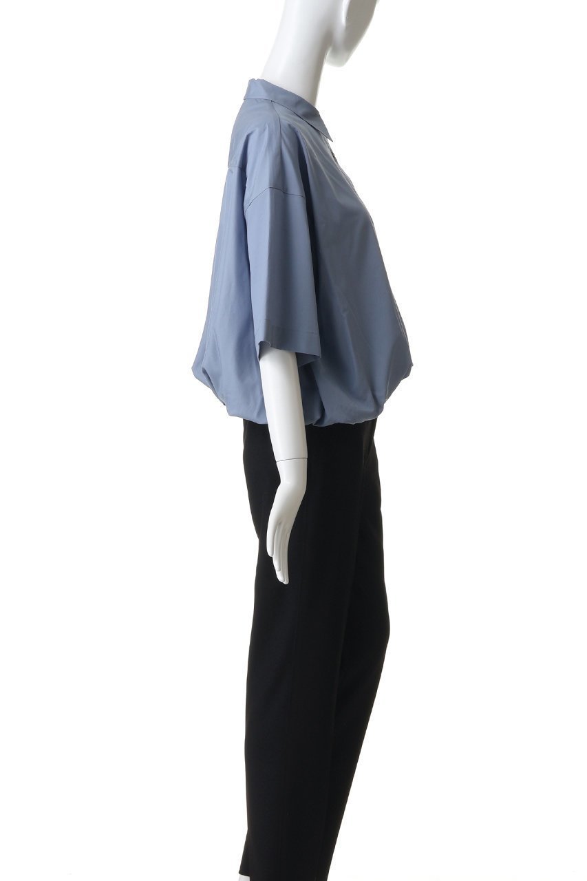 【ミズイロ インド/mizuiro ind】のhalf slv ballon shirt シャツ 人気、トレンドファッション・服の通販 founy(ファニー) 　ファッション　Fashion　レディースファッション　Fashion for Women　トップス・カットソー　Cut & Sew Tops　シャツ・ブラウス・オフィスカジュアル　Elegant Blouses & Button-Ups　ショート　Short, Short Length　シンプル　Simple, Minimal　スリーブ　Sleeve, Long Sleeve / Short Sleeve　トレンド　Trend, Trending Now　バルーン　Balloon, Balloon Silhouette　フロント　Front, Front Design　半袖　Short Sleeve, Half Sleeve　新作・新入荷　New Arrivals / New In　other-3|ID: prp329100004914076 ipo3291000000036824724