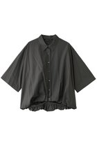 【ミズイロ インド/mizuiro ind】のhalf slv ballon shirt シャツ 人気、トレンドファッション・服の通販 founy(ファニー) ファッション Fashion レディースファッション Fashion for Women トップス・カットソー Cut & Sew Tops シャツ・ブラウス・オフィスカジュアル Elegant Blouses & Button-Ups ショート Short, Short Length シンプル Simple, Minimal スリーブ Sleeve, Long Sleeve / Short Sleeve トレンド Trend, Trending Now バルーン Balloon, Balloon Silhouette フロント Front, Front Design 半袖 Short Sleeve, Half Sleeve 新作・新入荷 New Arrivals / New In thumbnail c.gray|ID: prp329100004914077 ipo3291000000036824717