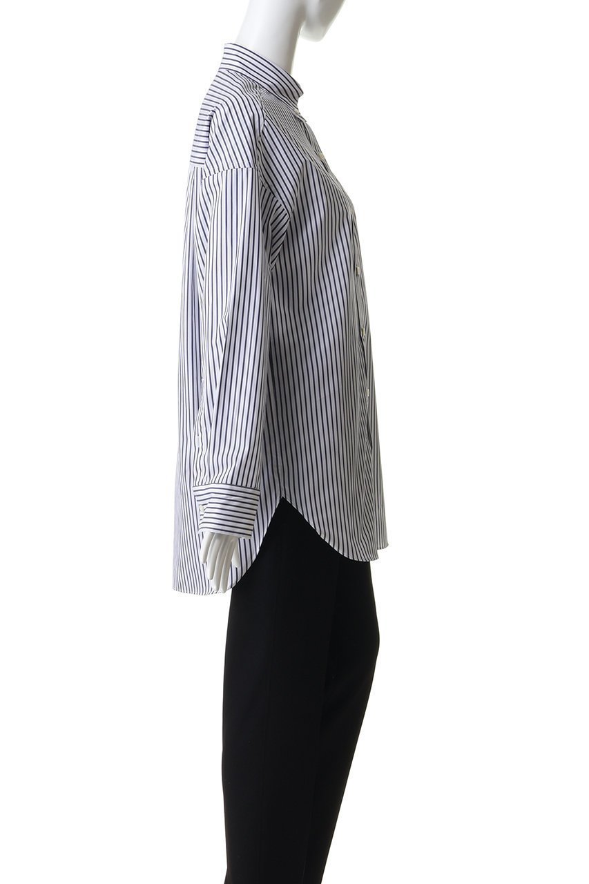 【ラスパイユ/raspail】のレギュラーカラー コットンシャツ 人気、トレンドファッション・服の通販 founy(ファニー) 　ファッション　Fashion　レディースファッション　Fashion for Women　トップス・カットソー　Cut & Sew Tops　シャツ・ブラウス・オフィスカジュアル　Elegant Blouses & Button-Ups　おすすめ　Recommended / Our Picks　イタリア　Italy　スリーブ　Sleeve, Long Sleeve / Short Sleeve　センター　Center, Center Line　レギュラー　Regular, Standard Fit　ロング　Long, Long-Length　新作・新入荷　New Arrivals / New In　other-3|ID: prp329100004914083 ipo3291000000036824775