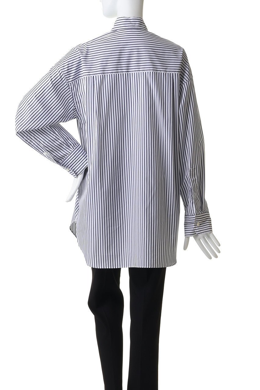 【ラスパイユ/raspail】のレギュラーカラー コットンシャツ 人気、トレンドファッション・服の通販 founy(ファニー) 　ファッション　Fashion　レディースファッション　Fashion for Women　トップス・カットソー　Cut & Sew Tops　シャツ・ブラウス・オフィスカジュアル　Elegant Blouses & Button-Ups　おすすめ　Recommended / Our Picks　イタリア　Italy　スリーブ　Sleeve, Long Sleeve / Short Sleeve　センター　Center, Center Line　レギュラー　Regular, Standard Fit　ロング　Long, Long-Length　新作・新入荷　New Arrivals / New In　other-4|ID: prp329100004914084 ipo3291000000036824780