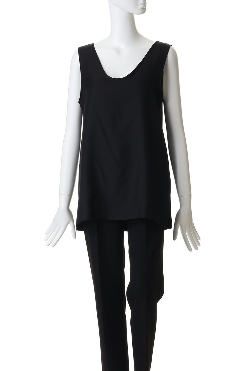 【ラスパイユ/raspail】のシルク ノースリーブブラウス 人気、トレンドファッション・服の通販 founy(ファニー) 　ファッション　Fashion　レディースファッション　Fashion for Women　トップス・カットソー　Cut & Sew Tops　キャミソール&ノースリーブ　Camisoles & Sleeveless Tops　シャツ・ブラウス・オフィスカジュアル　Elegant Blouses & Button-Ups　おすすめ　Recommended / Our Picks　シルク　Silk, 100% Silk　シンプル　Simple, Minimal　セットアップ　Set-Up, Coordinated Outfit　ノースリーブ　Sleeveless, No-Sleeve　リラックス　Relax, Relaxed Fit　エレガント 上品　Elegant　新作・新入荷　New Arrivals / New In　other-2|ID: prp329100004914087 ipo3291000000036824798