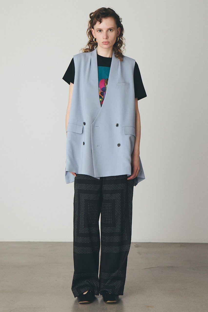 【その他のブランド/Other】のオーバーサイズ セミロングベスト 人気、トレンドファッション・服の通販 founy(ファニー) 　ファッション　Fashion　レディースファッション　Fashion for Women　アウター　Coat / Outerwear Collection　レディースジャケット・軽アウター　Jackets　ウォッシャブル　Machine Washable　キュプラ　Cupro, Eco Fabric　ジャケット　Jacket, Outerwear　ベスト　Vest, Waistcoat　エレガント 上品　Elegant　新作・新入荷　New Arrivals / New In　other-2|ID: prp329100004914091 ipo3291000000036824830