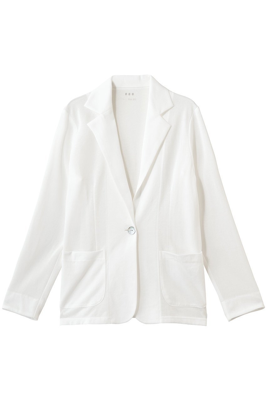 【スリー ドッツ/three dots】のシアーテリー ジャケット インテリア・キッズ・メンズ・レディースファッション・服の通販 founy(ファニー) 　ファッション　Fashion　レディースファッション　Fashion for Women　アウター　Coat / Outerwear Collection　レディースジャケット・軽アウター　Jackets　カーディガン　Cardigan, Knitwear　シアー　Sheer, See-Through　ジャケット　Jacket, Outerwear　リラックス　Relax, Relaxed Fit　夏　Summer　新作・新入荷　New Arrivals / New In　春　Spring　S/S・春夏　SS, Spring/Summer, Warm Season　ホワイト|ID: prp329100004914095 ipo3291000000036824844