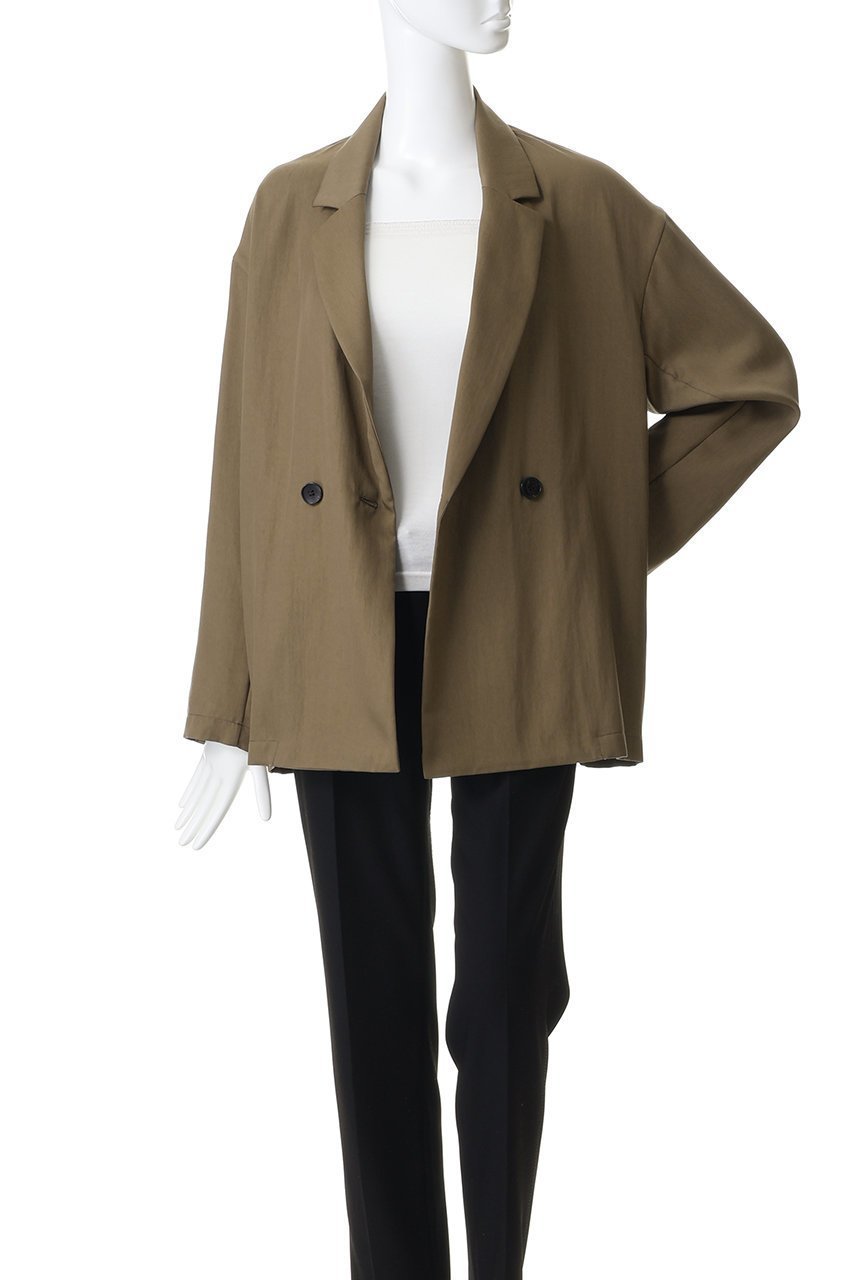 【プルミエ アロンディスモン/1er Arrondissement】のテンセルツイルライトジャケット 人気、トレンドファッション・服の通販 founy(ファニー) 　ファッション　Fashion　レディースファッション　Fashion for Women　アウター　Coat / Outerwear Collection　レディースジャケット・軽アウター　Jackets　なめらか　Smooth, Silky Texture　シンプル　Simple, Minimal　ジャケット　Jacket, Outerwear　バランス　Balance, Style Balance　夏　Summer　新作・新入荷　New Arrivals / New In　other-7|ID: prp329100004914096 ipo3291000000036824887