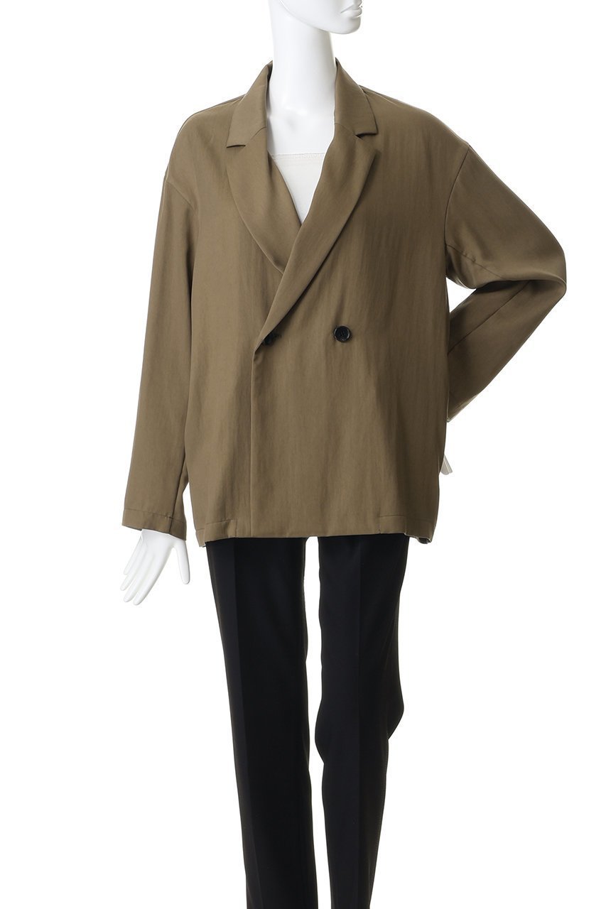 【プルミエ アロンディスモン/1er Arrondissement】のテンセルツイルライトジャケット 人気、トレンドファッション・服の通販 founy(ファニー) 　ファッション　Fashion　レディースファッション　Fashion for Women　アウター　Coat / Outerwear Collection　レディースジャケット・軽アウター　Jackets　なめらか　Smooth, Silky Texture　シンプル　Simple, Minimal　ジャケット　Jacket, Outerwear　バランス　Balance, Style Balance　夏　Summer　新作・新入荷　New Arrivals / New In　other-2|ID: prp329100004914097 ipo3291000000036824873