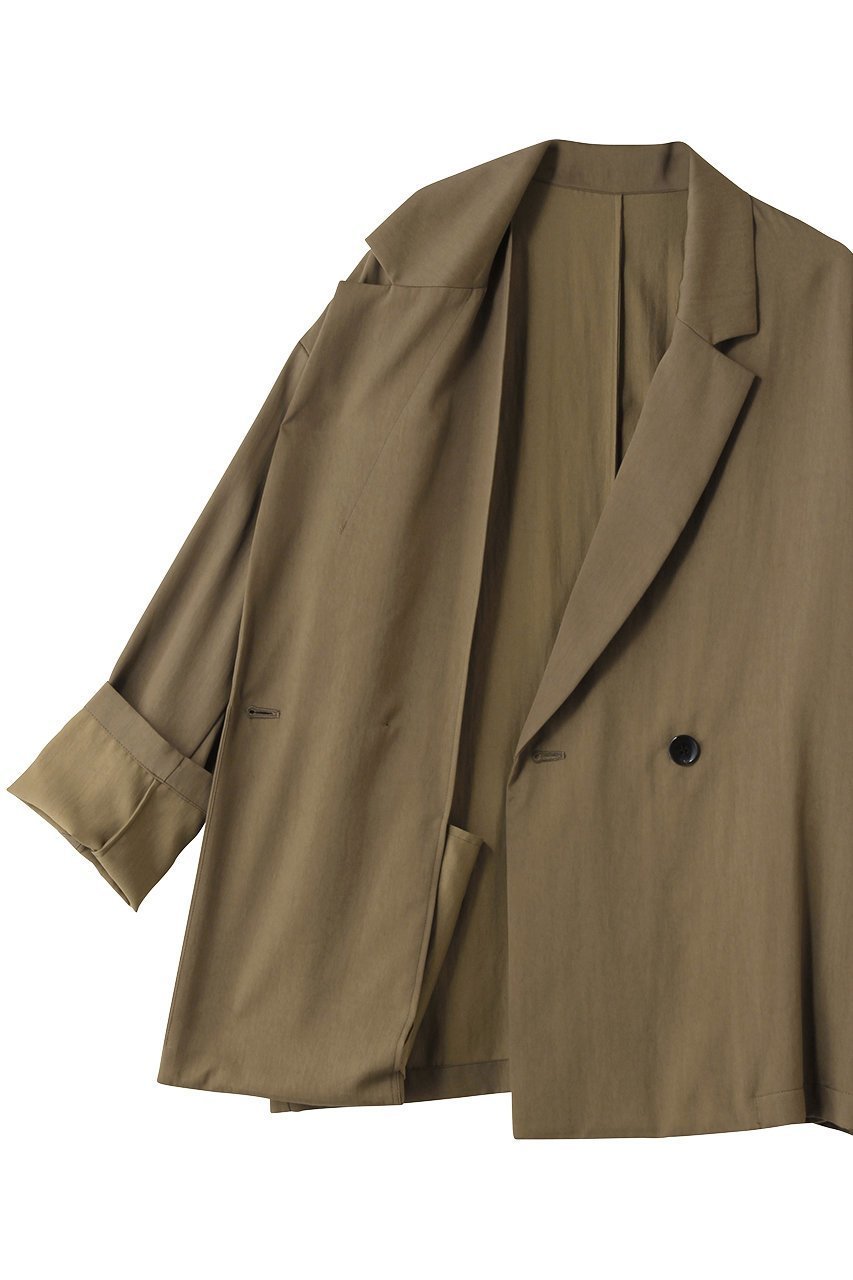 【プルミエ アロンディスモン/1er Arrondissement】のテンセルツイルライトジャケット 人気、トレンドファッション・服の通販 founy(ファニー) 　ファッション　Fashion　レディースファッション　Fashion for Women　アウター　Coat / Outerwear Collection　レディースジャケット・軽アウター　Jackets　なめらか　Smooth, Silky Texture　シンプル　Simple, Minimal　ジャケット　Jacket, Outerwear　バランス　Balance, Style Balance　夏　Summer　新作・新入荷　New Arrivals / New In　other-6|ID: prp329100004914097 ipo3291000000036824884