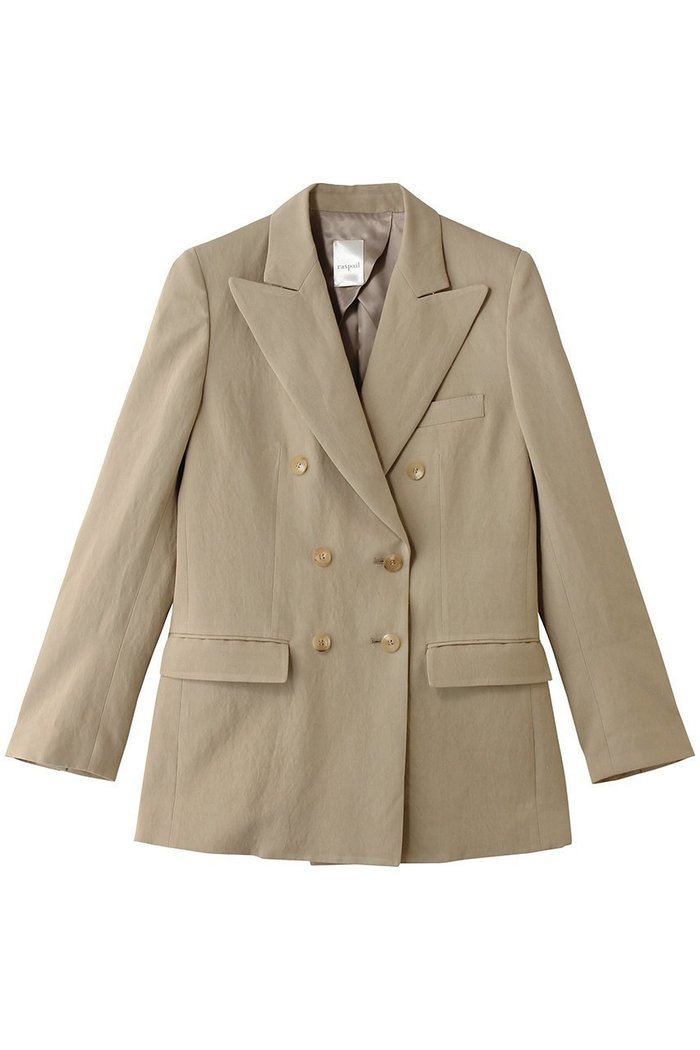 【ラスパイユ/raspail】のレーヨンリネン ダブルジャケット インテリア・キッズ・メンズ・レディースファッション・服の通販 founy(ファニー) https://founy.com/ ファッション Fashion レディースファッション Fashion for Women アウター Coat / Outerwear Collection レディースジャケット・軽アウター Jackets ジャケット Jacket, Outerwear ダブル Double, Double-Breasted フランス France, French メンズ Men's, Menswear リネン Linen, Linen Fabric ワッシャー Washer, Crinkled Finish エレガント 上品 Elegant 夏 Summer 新作・新入荷 New Arrivals / New In 春 Spring S/S・春夏 SS, Spring/Summer, Warm Season |ID: prp329100004914098 ipo3291000000036824889