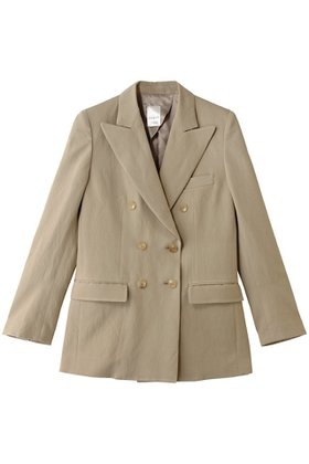 【ラスパイユ/raspail】のレーヨンリネン ダブルジャケット 人気、トレンドファッション・服の通販 founy(ファニー) ファッション Fashion レディースファッション Fashion for Women アウター Coat / Outerwear Collection レディースジャケット・軽アウター Jackets ジャケット Jacket, Outerwear ダブル Double, Double-Breasted フランス France, French メンズ Men's, Menswear リネン Linen, Linen Fabric ワッシャー Washer, Crinkled Finish エレガント 上品 Elegant 夏 Summer 新作・新入荷 New Arrivals / New In 春 Spring S/S・春夏 SS, Spring/Summer, Warm Season |ID:prp329100004914098