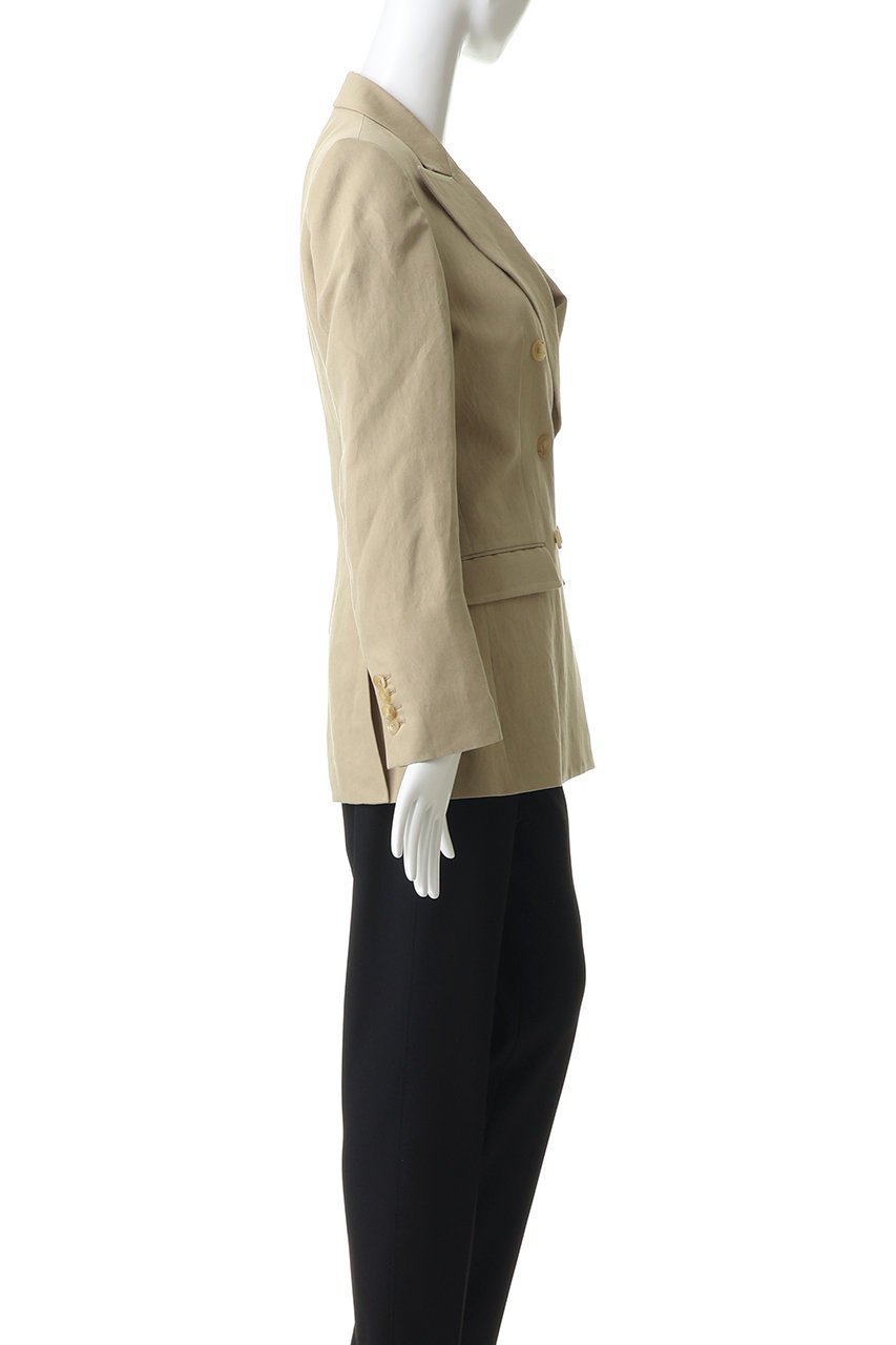 【ラスパイユ/raspail】のレーヨンリネン ダブルジャケット 人気、トレンドファッション・服の通販 founy(ファニー) 　ファッション　Fashion　レディースファッション　Fashion for Women　アウター　Coat / Outerwear Collection　レディースジャケット・軽アウター　Jackets　ジャケット　Jacket, Outerwear　ダブル　Double, Double-Breasted　フランス　France, French　メンズ　Men's, Menswear　リネン　Linen, Linen Fabric　ワッシャー　Washer, Crinkled Finish　エレガント 上品　Elegant　夏　Summer　新作・新入荷　New Arrivals / New In　春　Spring　S/S・春夏　SS, Spring/Summer, Warm Season　other-3|ID: prp329100004914099 ipo3291000000036824896