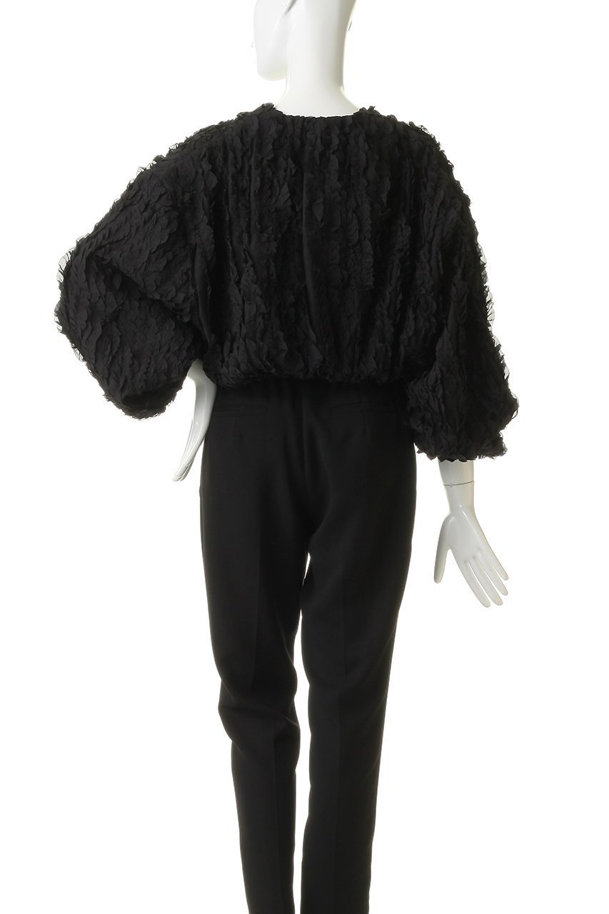 【クラネ/CLANE】のTOPSTITCHED FRILL BOLERO 人気、トレンドファッション・服の通販 founy(ファニー) 　ファッション　Fashion　レディースファッション　Fashion for Women　アウター　Coat / Outerwear Collection　レディースジャケット・軽アウター　Jackets　ボレロ・ショート丈ジャケット / ドレス羽織りに　Boleros & Short Jackets　おすすめ　Recommended / Our Picks　シアー　Sheer, See-Through　ジャケット　Jacket, Outerwear　デニム　Denim, Jeans Material　バルーン　Balloon, Balloon Silhouette　パーティ　Party, Party Style　フリル　Frill, Ruffle　ベスト　Vest, Waistcoat　ボレロ　Bolero, Short Cardigan　新作・新入荷　New Arrivals / New In　other-4|ID: prp329100004914100 ipo3291000000036824924