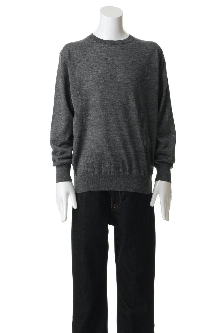 【バトナー/BATONER / MEN】の【MEN】CHOMA クルーネック 人気、トレンドファッション・服の通販 founy(ファニー) 　ファッション　Fashion　メンズファッション　Fashion for Men　トップス・カットソー　Cut & Sew Tops　ニット・セーター / 定番トップス　Knit Tops & Sweaters　夏　Summer　新作・新入荷　New Arrivals / New In　ビジネス 仕事 通勤　Business / Work / Commuting　other-2|ID: prp329100004914105 ipo3291000000036824987