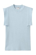 【クラネ/CLANE】のSQUARE SLEEVE KNIT TOPS 人気、トレンドファッション・服の通販 founy(ファニー) ファッション Fashion レディースファッション Fashion for Women トップス・カットソー Cut & Sew Tops ニット Knit Tops & Sweaters カジュアルプルオーバー・ニットトップス Pullovers & Knit Tops / Casual Pullovers おすすめ Recommended / Our Picks スクエア Square, Square Shape スリーブ Sleeve, Long Sleeve / Short Sleeve 今季 This Season, Current Season 定番 Standard, Basic Item 新作・新入荷 New Arrivals / New In thumbnail BLUE|ID: prp329100004914107 ipo3291000000036824996