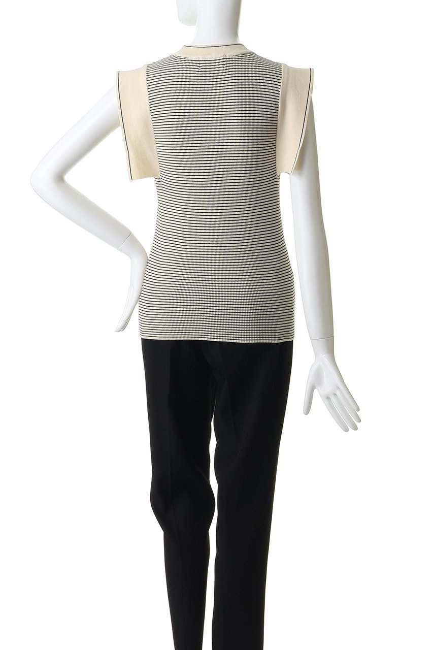 【クラネ/CLANE】のSQUARE SLEEVE KNIT TOPS 人気、トレンドファッション・服の通販 founy(ファニー) 　ファッション　Fashion　レディースファッション　Fashion for Women　トップス・カットソー　Cut & Sew Tops　ニット　Knit Tops & Sweaters　カジュアルプルオーバー・ニットトップス　Pullovers & Knit Tops / Casual Pullovers　おすすめ　Recommended / Our Picks　スクエア　Square, Square Shape　スリーブ　Sleeve, Long Sleeve / Short Sleeve　今季　This Season, Current Season　定番　Standard, Basic Item　新作・新入荷　New Arrivals / New In　other-4|ID: prp329100004914107 ipo3291000000036825003