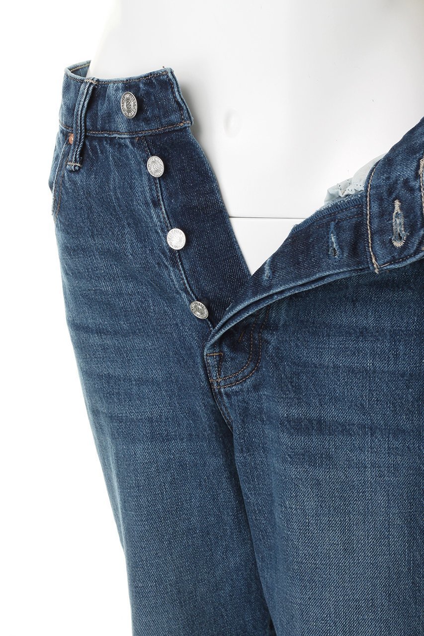 【マザー/MOTHER】のTHE TUX SIDESTEPPER SNEAK FRAY パネルワイドデニム (DTK) 人気、トレンドファッション・服の通販 founy(ファニー) 　ファッション　Fashion　レディースファッション　Fashion for Women　パンツ　Pants & Trousers　デニムパンツ・ジーンズ・美脚デニム　Denim Jeans & Pants　おすすめ　Recommended / Our Picks　クロップド　Cropped, Short Length　スポーティ　Sporty, Casual Athletic　スマート　Smart, Elegant　デニム　Denim, Jeans Material　今季　This Season, Current Season　新作・新入荷　New Arrivals / New In　other-6|ID: prp329100004914114 ipo3291000000036825045