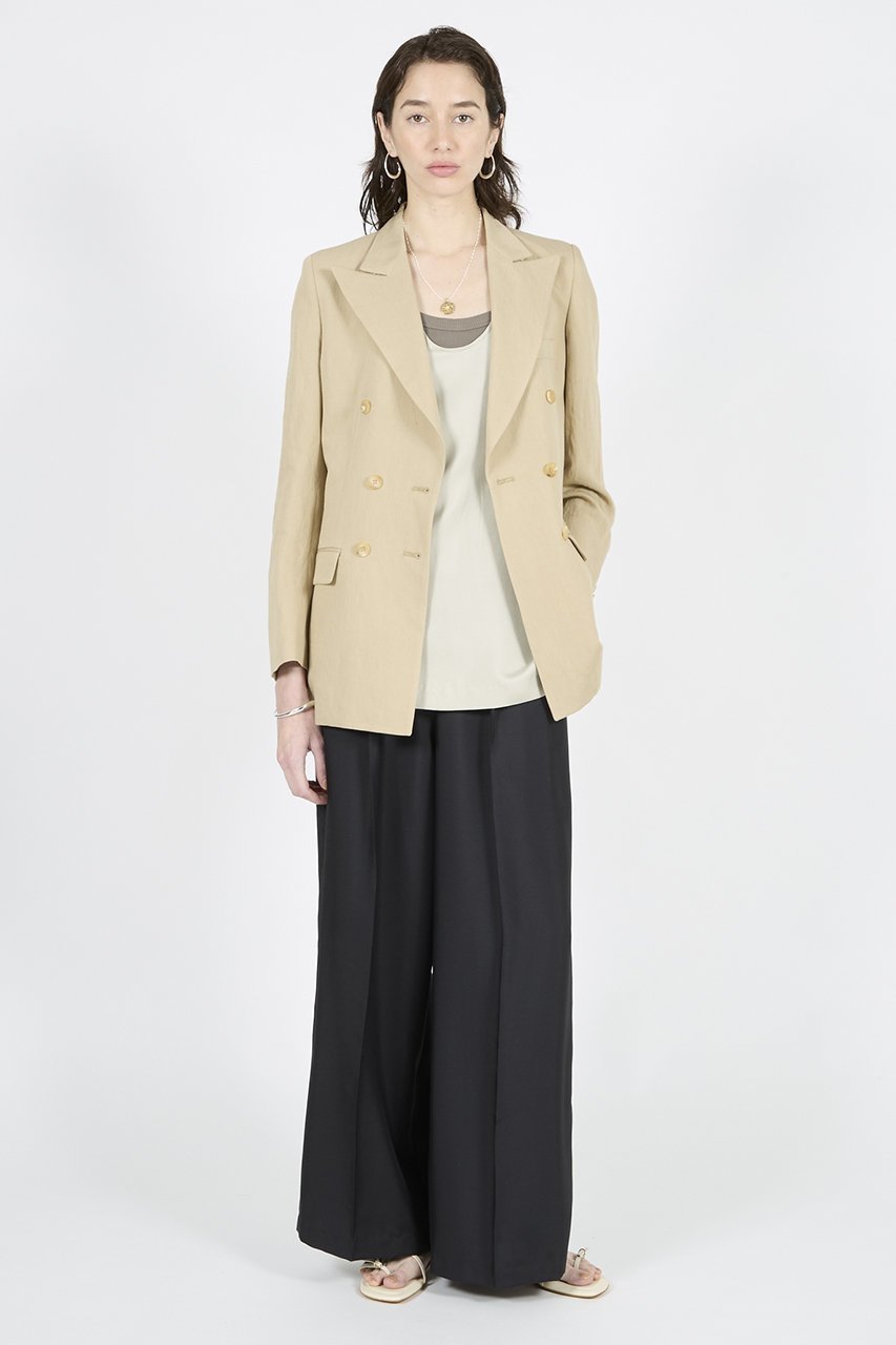 【ラスパイユ/raspail】のシルク タックパンツ 人気、トレンドファッション・服の通販 founy(ファニー) 　ファッション　Fashion　レディースファッション　Fashion for Women　パンツ　Pants & Trousers　シルク　Silk, 100% Silk　センター　Center, Center Line　リラックス　Relax, Relaxed Fit　エレガント 上品　Elegant　新作・新入荷　New Arrivals / New In　other-7|ID: prp329100004914117 ipo3291000000036825070