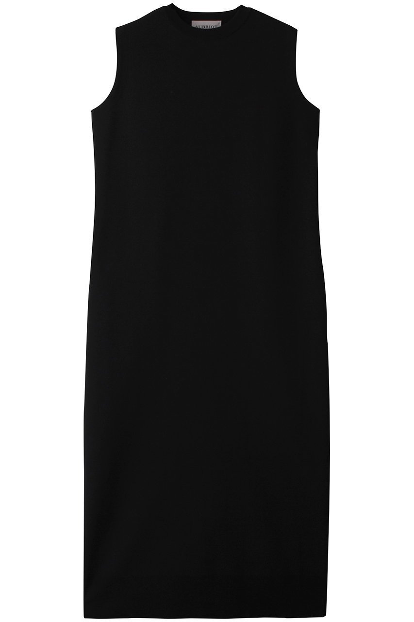 【オブリオ/AUBRIOT】のオーガニックコットン ニットドレス 人気、トレンドファッション・服の通販 founy(ファニー) 　ファッション　Fashion　レディースファッション　Fashion for Women　ワンピース　Dresses　フォーマル・パーティードレス・結婚式用ドレス　Elegant & Casual Dresses　チュニック　Tunic Tops & Dresses　インド　Indian Textile　スリット　Slit, Slit Detail　ダブル　Double, Double-Breasted　チュニック　Tunic, Long Top　ドレス　Dress, One-Piece　フォルム　Silhouette, Form　モダン　Modern, Contemporary　ロング　Long, Long-Length　日本製　Made In Japan　 other-1|ID: prp329100004914141 ipo3291000000036827138