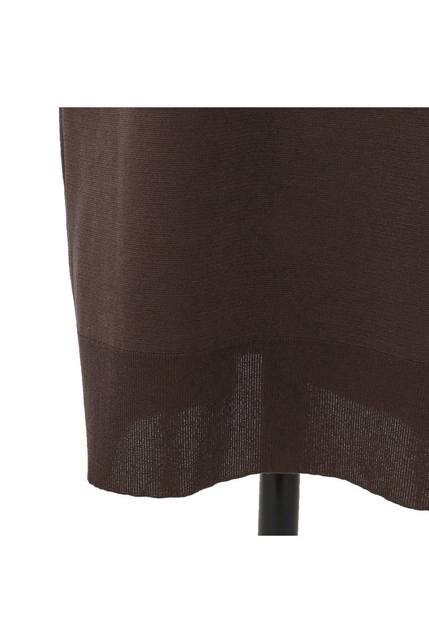 【オブリオ/AUBRIOT】のオーガニックコットン ニットドレス 人気、トレンドファッション・服の通販 founy(ファニー) 　ファッション　Fashion　レディースファッション　Fashion for Women　ワンピース　Dresses　フォーマル・パーティードレス・結婚式用ドレス　Elegant & Casual Dresses　チュニック　Tunic Tops & Dresses　インド　Indian Textile　スリット　Slit, Slit Detail　ダブル　Double, Double-Breasted　チュニック　Tunic, Long Top　ドレス　Dress, One-Piece　フォルム　Silhouette, Form　モダン　Modern, Contemporary　ロング　Long, Long-Length　日本製　Made In Japan　other-6|ID: prp329100004914141 ipo3291000000036827145