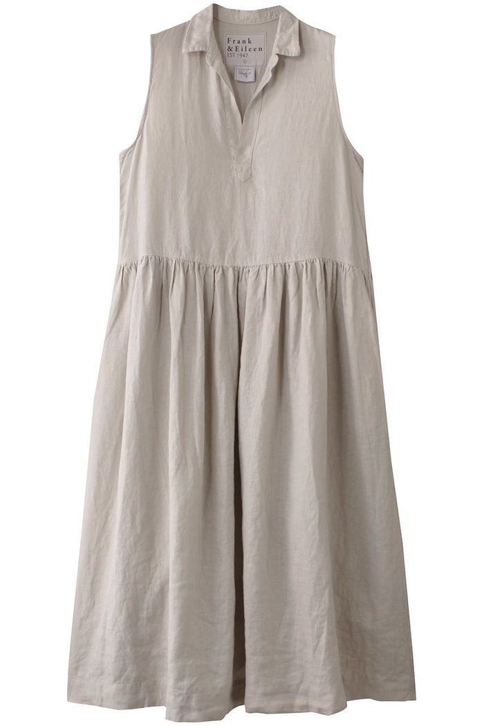 【フランク&アイリーン/Frank&Eileen】のDAPHNE ウォッシュドリネン ノースリーブドレス インテリア・キッズ・メンズ・レディースファッション・服の通販 founy(ファニー) https://founy.com/ ファッション Fashion レディースファッション Fashion for Women ワンピース Dresses フォーマル・パーティードレス・結婚式用ドレス Elegant & Casual Dresses チュニック Tunic Tops & Dresses ギャザー Gathered, Ruffled サンダル Sandals, Summer Shoes スニーカー Sneakers, Trainers チュニック Tunic, Long Top ドレス Dress, One-Piece ノースリーブ Sleeveless, No-Sleeve フェミニン Feminine, Girly |ID: prp329100004914158 ipo3291000000036827312