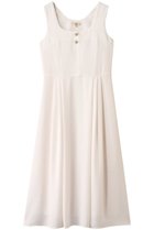 【エムダブリュー/MW】のバック サテン スリーブレス タックドレス ホワイト|ID: prp329100004914159 ipo3291000000036827320