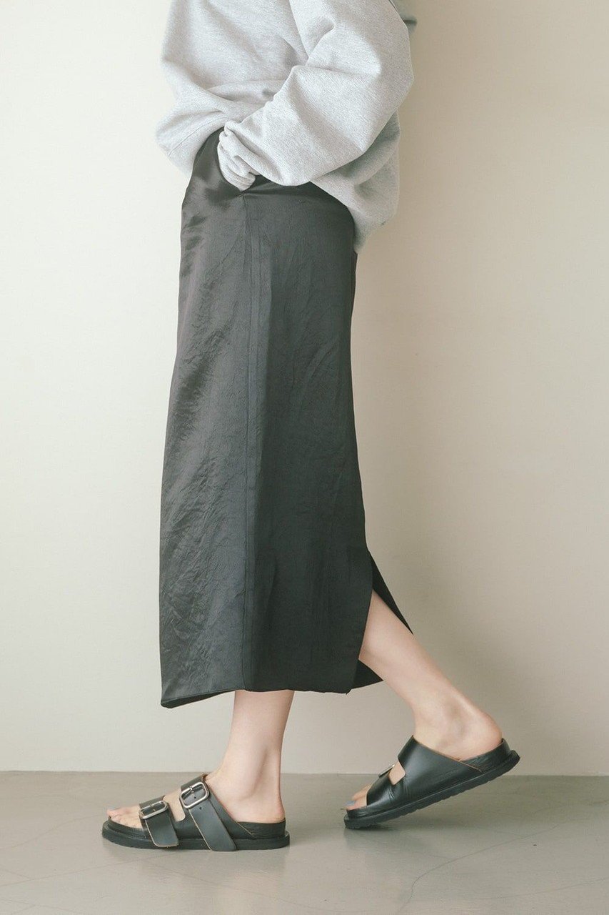 【マイ ウィークネス/MY WEAKNESS】のVintage Satin Skirt 人気、トレンドファッション・服の通販 founy(ファニー) 　ファッション　Fashion　レディースファッション　Fashion for Women　スカート　Skirts　サテン　Satin, Glossy Fabric　スウェット / スエット　Sweatshirt, Sweatwear　ダウン　Down, Puffer　other-7|ID: prp329100004914174 ipo3291000000036827563