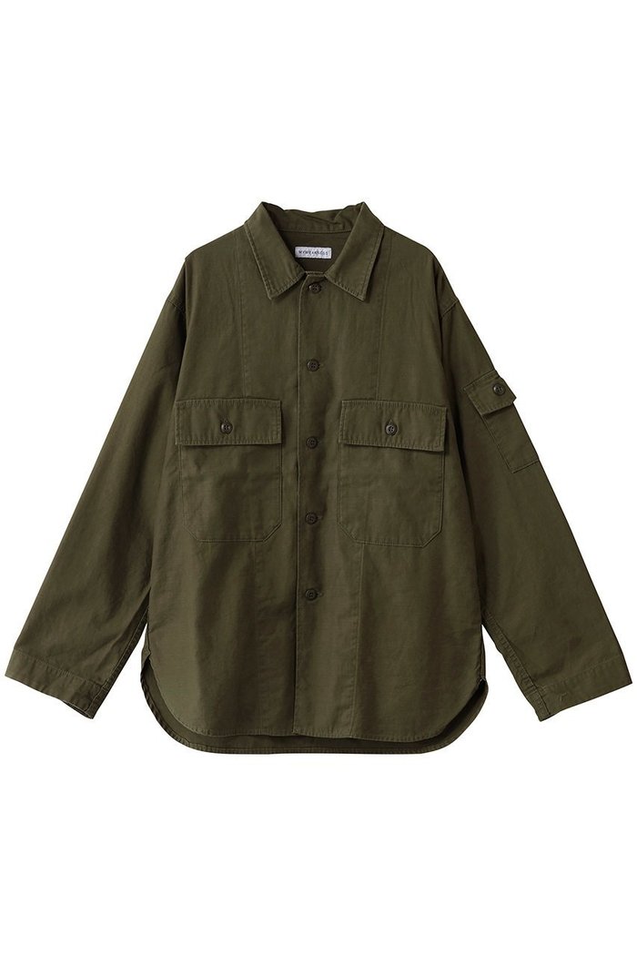 【マイ ウィークネス/MY WEAKNESS】のJungle Fatigue Shirt インテリア・キッズ・メンズ・レディースファッション・服の通販 founy(ファニー) https://founy.com/ ファッション Fashion レディースファッション Fashion for Women アウター Coat / Outerwear Collection レディースジャケット・軽アウター Jackets サテン Satin, Glossy Fabric ジャケット Jacket, Outerwear フェミニン Feminine, Girly ポケット Pocket, Pocket Detail ミリタリー Military, Army Style ヴィンテージ Vintage Style |ID: prp329100004914176 ipo3291000000036827574