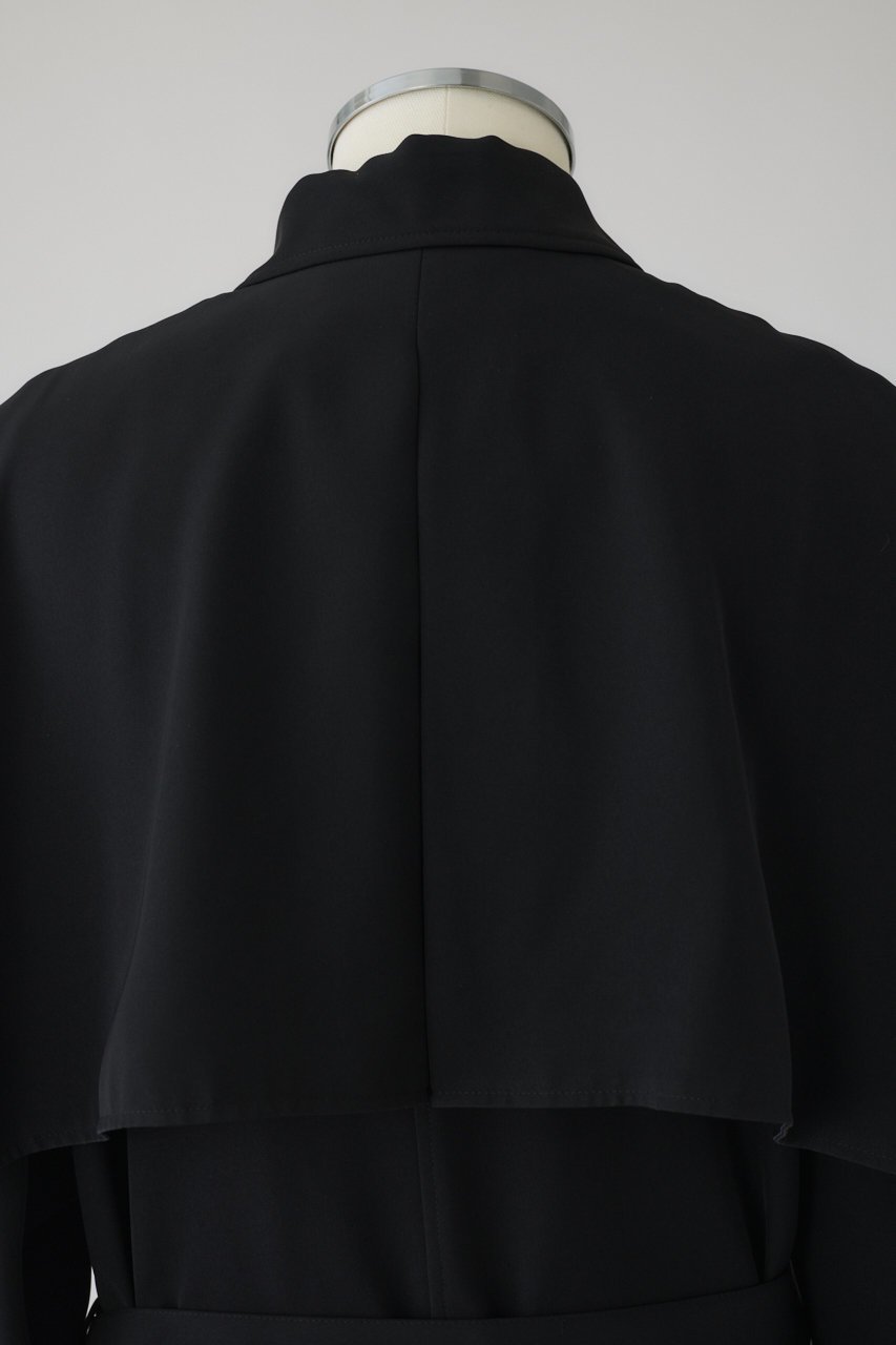 【リムアーク/RIM.ARK】のTrench OP/ワンピース 人気、トレンドファッション・服の通販 founy(ファニー) 　ファッション　Fashion　レディースファッション　Fashion for Women　ワンピース　Dresses　チュニック　Tunic Tops & Dresses　エアリー　Airy Texture　サテン　Satin, Glossy Fabric　ダブル　Double, Double-Breasted　チュニック　Tunic, Long Top　フラップ　Flap, Flap Pocket　リラックス　Relax, Relaxed Fit　ロング　Long, Long-Length　エレガント 上品　Elegant　other-6|ID: prp329100004914186 ipo3291000000036827715