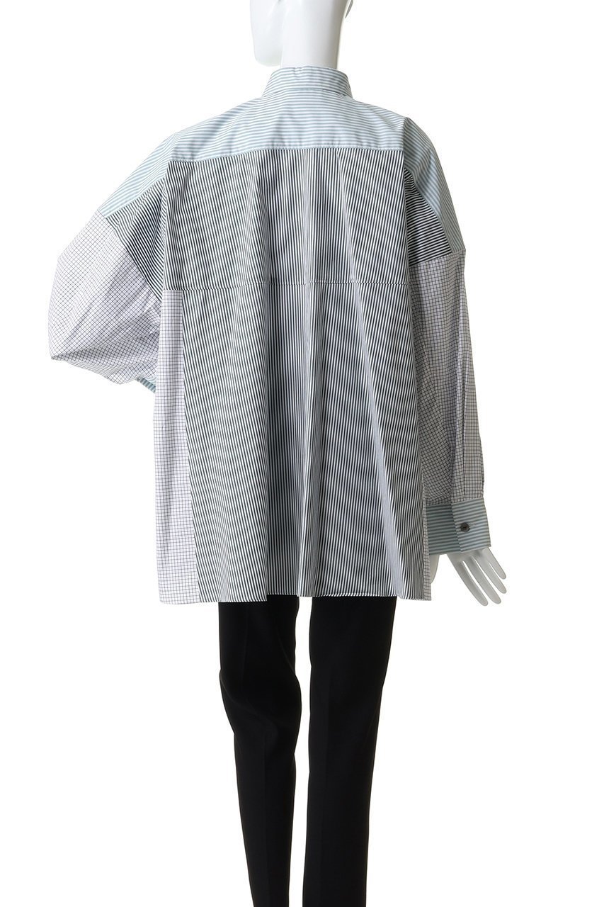 【ナゴンスタンス/nagonstans】のover shirt 人気、トレンドファッション・服の通販 founy(ファニー) ファッション Fashion レディースファッション Fashion for Women トップス・カットソー Cut & Sew Tops シャツ・ブラウス・オフィスカジュアル Elegant Blouses & Button-Ups ストライプ Stripe, Striped Pattern スリーブ Sleeve, Long Sleeve / Short Sleeve ロング Long, Long-Length 切替 Switching, Contrast Panel other-4|ID: prp329100004914192 ipo3291000000036827762