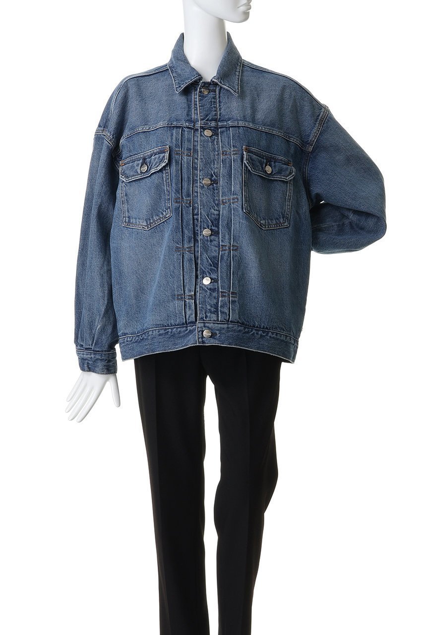 【レッドカード トーキョー/RED CARD TOKYO】のLexington デニムジャケット 人気、トレンドファッション・服の通販 founy(ファニー) 　ファッション　Fashion　レディースファッション　Fashion for Women　アウター　Coat / Outerwear Collection　レディースジャケット・軽アウター　Jackets　デニムジャケット / カジュアルアウター　Denim Jackets　インナー　Innerwear　ギャザー　Gathered, Ruffled　ジャケット　Jacket, Outerwear　デニム　Denim, Jeans Material　ワイド　Wide, Wide Fit　other-2|ID: prp329100004914201 ipo3291000000036827827