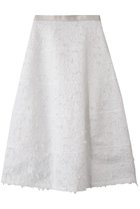 【デザイン ワークス/DESIGN WORKS】のカットジャガード切替えスカート 人気、トレンドファッション・服の通販 founy(ファニー) ファッション Fashion レディースファッション Fashion for Women スカート Skirts ロングスカート Long Skirts / Maxi & Midi Skirts カットジャガード Cut Jacquard シンプル Simple, Minimal ジャカード/ジャガード Jacquard, Woven Pattern ロング Long, Long-Length エレガント 上品 Elegant 再入荷 Restock / Back in Stock 春 Spring ビジネス 仕事 通勤 Business / Work / Commuting thumbnail ホワイト|ID: prp329100004914218 ipo3291000000036828003