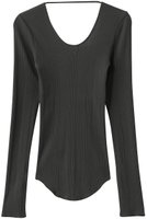 【ブリル/BRILL】のH ランダムリブロングスリーブ 人気、トレンドファッション・服の通販 founy(ファニー) ファッション Fashion レディースファッション Fashion for Women トップス・カットソー Cut & Sew Tops シャツ・ブラウス・オフィスカジュアル Elegant Blouses & Button-Ups ロングTシャツ・Tシャツ Longline T-Shirts & Tees カットソー・ベーシックTシャツ Cut-and-Sewn Tops / Stretch Tees & Basics インナー Innerwear シルク Silk, 100% Silk スリーブ Sleeve, Long Sleeve / Short Sleeve デコルテ Décolleté, Neckline フィット Fit, Slim Fit ロング Long, Long-Length エレガント 上品 Elegant |ID:prp329100004914232