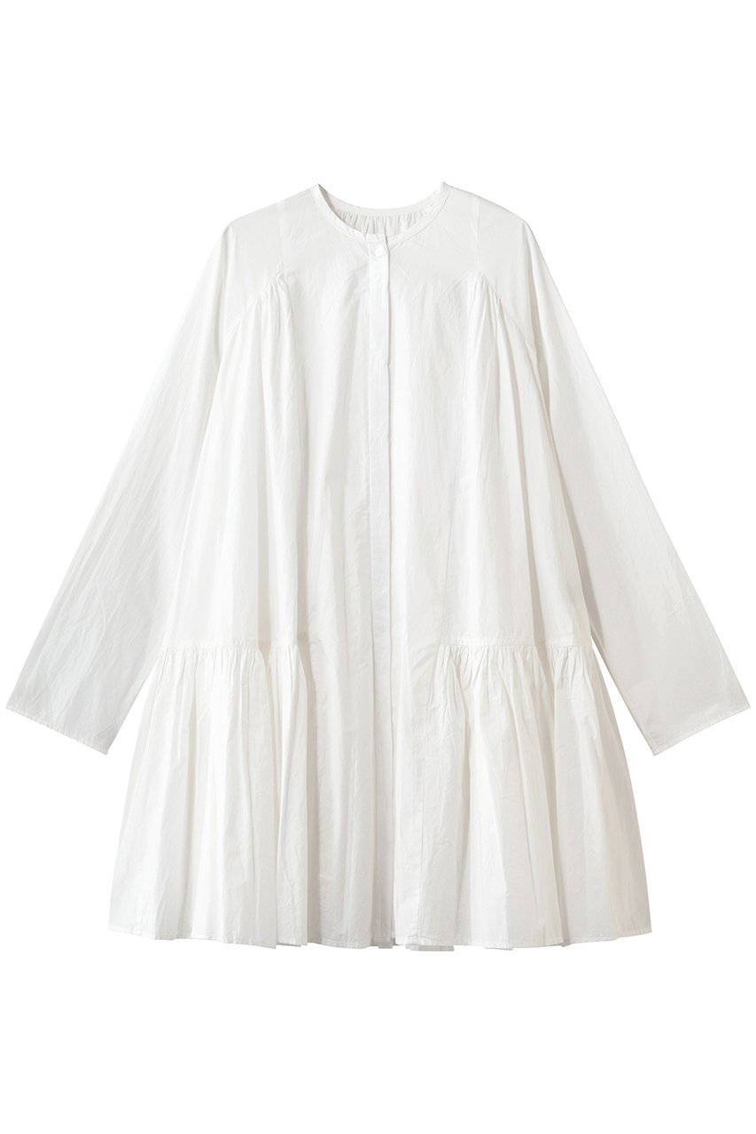 【ハー/HER.】のギャザーフレアチュニック インテリア・キッズ・メンズ・レディースファッション・服の通販 founy(ファニー) 　ファッション　Fashion　レディースファッション　Fashion for Women　ワンピース　Dresses　チュニック　Tunic Tops & Dresses　インド　Indian Textile　ギャザー　Gathered, Ruffled　チュニック　Tunic, Long Top　フレア　Flare, Flared　夏　Summer　新作・新入荷　New Arrivals / New In　オフホワイト|ID: prp329100004914238 ipo3291000000036828192