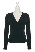 【デイジーリン/DAISY LIN】のVelour Top “Cool Lady” ベルベットブラック|ID: prp329100004914245 ipo3291000000036828250