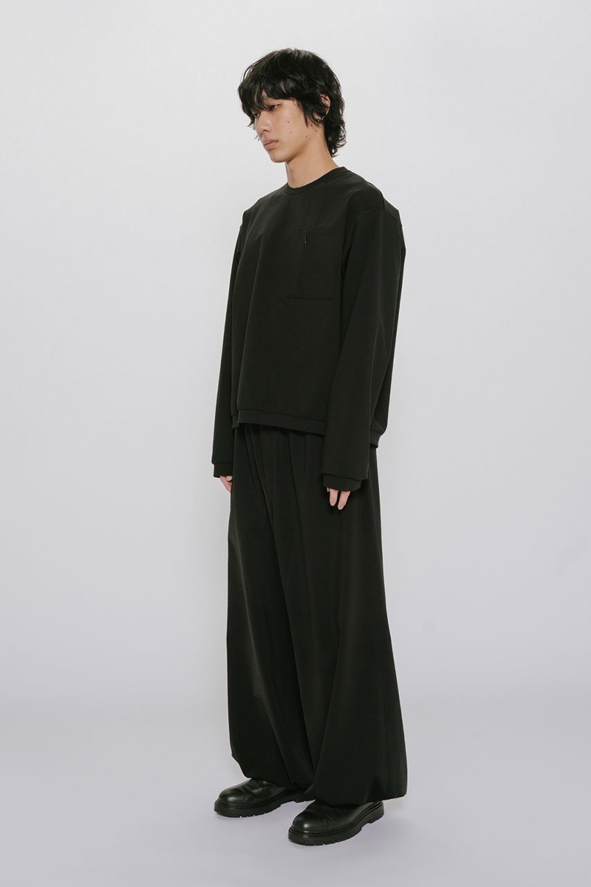 【ミディウミソリッド/MIDIUMISOLID / MEN】の【MEN】compression P/O プルオーバー 人気、トレンドファッション・服の通販 founy(ファニー) 　ファッション　Fashion　メンズファッション　Fashion for Men　トップス・カットソー　Cut & Sew Tops　メンズシャツ　Shirts　スリーブ　Sleeve, Long Sleeve / Short Sleeve　バランス　Balance, Style Balance　ベーシック　Basic, Essential　ボトム　Bottoms, Lower Wear　ロング　Long, Long-Length　other-7|ID: prp329100004914246 ipo3291000000036828264