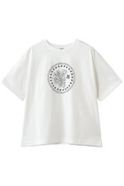 【ティアラ/Tiara】のSHOGO SEKINE 25周年ロゴTシャツ 人気、トレンドファッション・服の通販 founy(ファニー) ファッション Fashion レディースファッション Fashion for Women トップス・カットソー Cut & Sew Tops シャツ・ブラウス・オフィスカジュアル Elegant Blouses & Button-Ups ロングTシャツ・Tシャツ Longline T-Shirts & Tees カットソー・ベーシックTシャツ Cut-and-Sewn Tops / Stretch Tees & Basics ショート Short, Short Length スリーブ Sleeve, Long Sleeve / Short Sleeve プリント Print, Printed Pattern モチーフ Motif, Design Theme モノトーン Monotone, Black and White ラウンド Round, Round Neck エレガント 上品 Elegant 人気 Popular, Best Seller thumbnail ホワイト|ID: prp329100004914250 ipo3291000000036828293