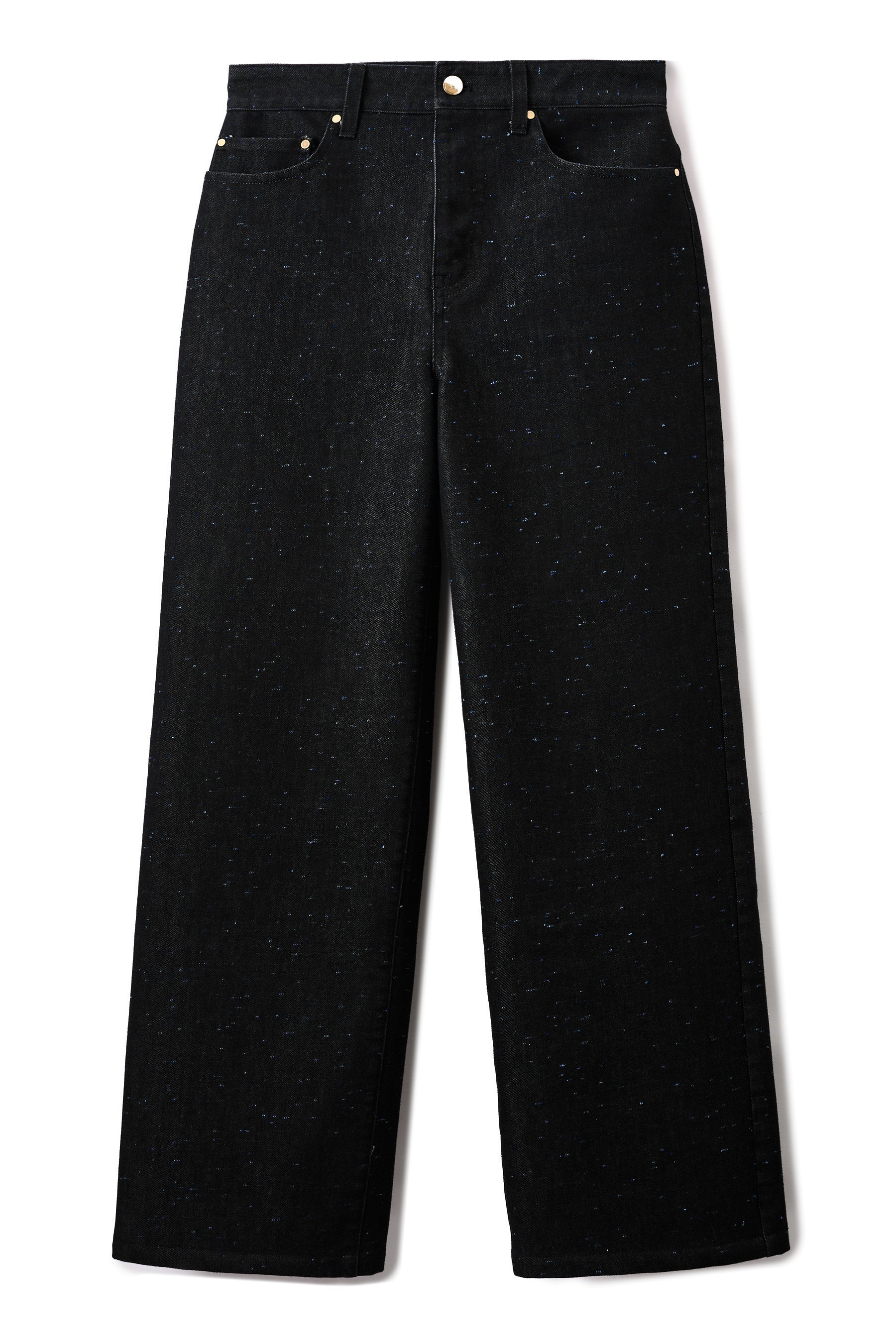 【アロー/aLORS】のJean Encre デニムパンツ インテリア・キッズ・メンズ・レディースファッション・服の通販 founy(ファニー) 　ファッション　Fashion　レディースファッション　Fashion for Women　パンツ　Pants & Trousers　デニムパンツ・ジーンズ・美脚デニム　Denim Jeans & Pants　エレガント 上品　Elegant　クラシック　Classic, Timeless Style　ストレート　Straight, Straight Cut　デニム　Denim, Jeans Material　ネップ　Nepp, Slub Yarn　バランス　Balance, Style Balance　プリント　Print, Printed Pattern　ポケット　Pocket, Pocket Detail　ラグジュアリー　Luxury, Elegant　新作・新入荷　New Arrivals / New In　デニム|ID: prp329100004914257 ipo3291000000036828367