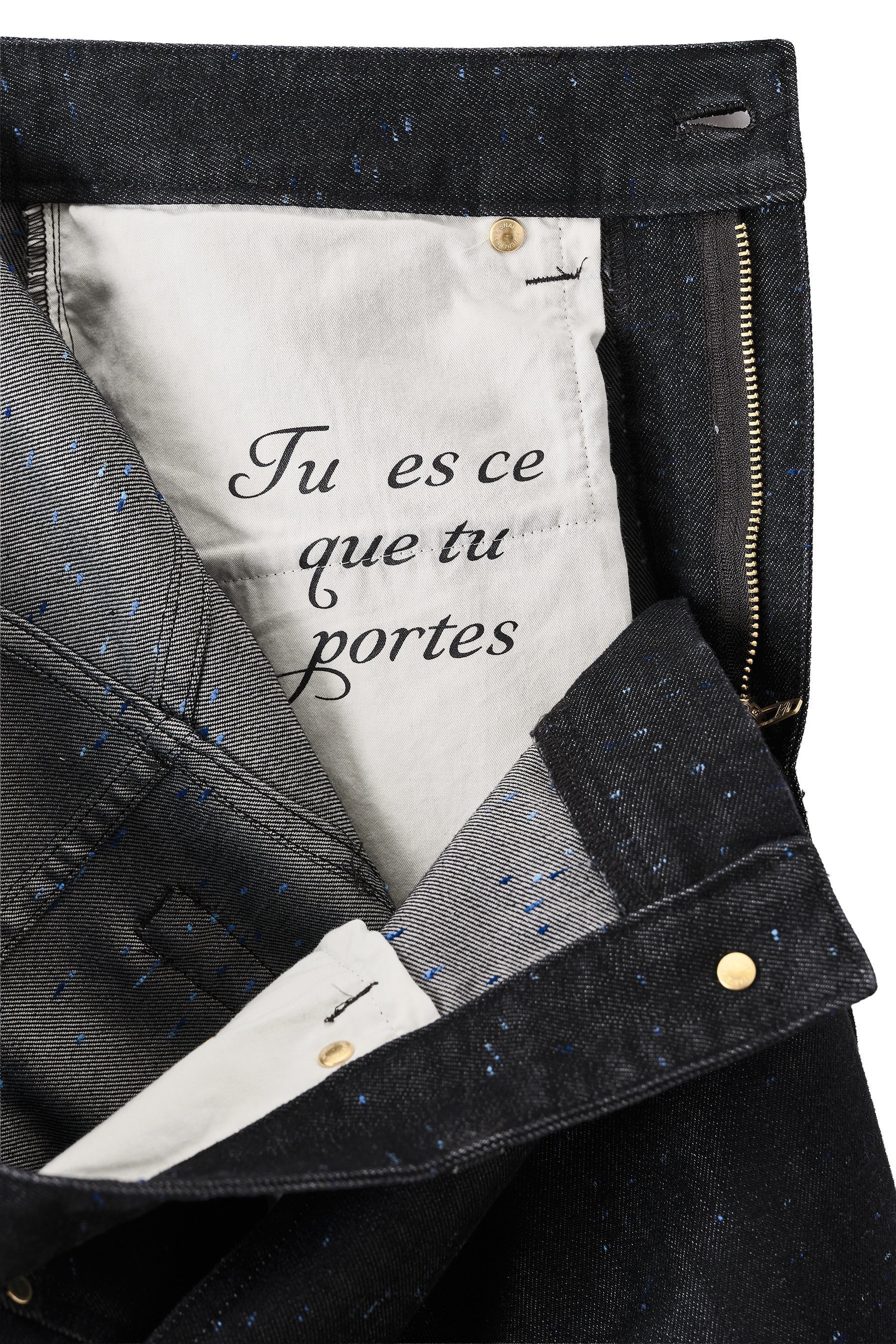 【アロー/aLORS】のJean Encre デニムパンツ 人気、トレンドファッション・服の通販 founy(ファニー) 　ファッション　Fashion　レディースファッション　Fashion for Women　パンツ　Pants & Trousers　デニムパンツ・ジーンズ・美脚デニム　Denim Jeans & Pants　エレガント 上品　Elegant　クラシック　Classic, Timeless Style　ストレート　Straight, Straight Cut　デニム　Denim, Jeans Material　ネップ　Nepp, Slub Yarn　バランス　Balance, Style Balance　プリント　Print, Printed Pattern　ポケット　Pocket, Pocket Detail　ラグジュアリー　Luxury, Elegant　新作・新入荷　New Arrivals / New In　other-6|ID: prp329100004914257 ipo3291000000036828372