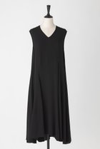 【オーヴィル/EAUVIRE】のVネックフレアードレス 人気、トレンドファッション・服の通販 founy(ファニー) ファッション Fashion レディースファッション Fashion for Women ワンピース Dresses フォーマル・パーティードレス・結婚式用ドレス Elegant & Casual Dresses チュニック Tunic Tops & Dresses インナー Innerwear キャミソール Camisole, Spaghetti Strap Top シルク Silk, 100% Silk ジョーゼット Georgette, Semi-Sheer Fabric チュニック Tunic, Long Top ドレス Dress, One-Piece ノースリーブ Sleeveless, No-Sleeve フレア Flare, Flared エレガント 上品 Elegant 日本製 Made In Japan thumbnail ブラック|ID: prp329100004914264 ipo3291000000036828576