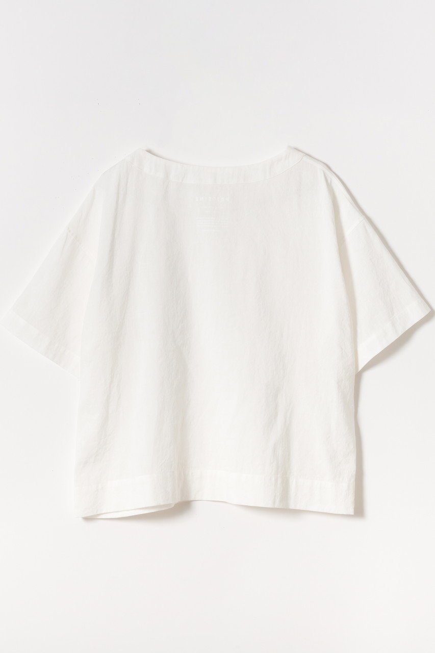 【プリスティン/PRISTINE】のC/L平5分袖PO インテリア・キッズ・メンズ・レディースファッション・服の通販 founy(ファニー) ファッション Fashion レディースファッション Fashion for Women トップス・カットソー Cut & Sew Tops シャツ・ブラウス・オフィスカジュアル Elegant Blouses & Button-Ups ロングTシャツ・Tシャツ Longline T-Shirts & Tees カットソー・ベーシックTシャツ Cut-and-Sewn Tops / Stretch Tees & Basics インナー Innerwear カットソー Cut and Sewn Top ショート Short, Short Length スリーブ Sleeve, Long Sleeve / Short Sleeve ボトム Bottoms, Lower Wear リネン Linen, Linen Fabric 人気 Popular, Best Seller 夏 Summer ホワイト|ID: prp329100004914268 ipo3291000000036828617
