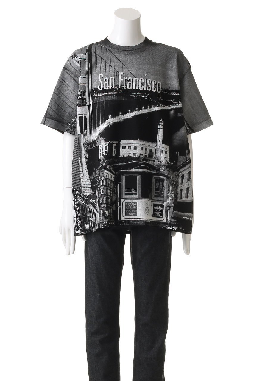 【セブン バイ セブン/SEVEN BY SEVEN / MEN】の【MEN】プリントスーベニアTシャツ 人気、トレンドファッション・服の通販 founy(ファニー) 　ファッション　Fashion　メンズファッション　Fashion for Men　トップス・カットソー　Cut & Sew Tops　メンズシャツ　Shirts　ショート　Short, Short Length　スウェット / スエット　Sweatshirt, Sweatwear　スリーブ　Sleeve, Long Sleeve / Short Sleeve　フロント　Front, Front Design　プリント　Print, Printed Pattern　other-2|ID: prp329100004914286 ipo3291000000036828956