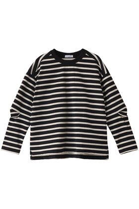 【プルミエ アロンディスモン/1er Arrondissement】 【near.nippon】エルボーホールロングTシャツ人気、トレンドファッション・服の通販 founy(ファニー) ファッション Fashion レディースファッション Fashion for Women トップス・カットソー Cut & Sew Tops シャツ・ブラウス・オフィスカジュアル Elegant Blouses & Button-Ups ロングTシャツ・Tシャツ Longline T-Shirts & Tees カットソー・ベーシックTシャツ Cut-and-Sewn Tops / Stretch Tees & Basics スリーブ Sleeve, Long Sleeve / Short Sleeve ベーシック Basic, Essential ボーダー Border, Stripe ロング Long, Long-Length 定番 Standard, Basic Item |ID:prp329100004914290