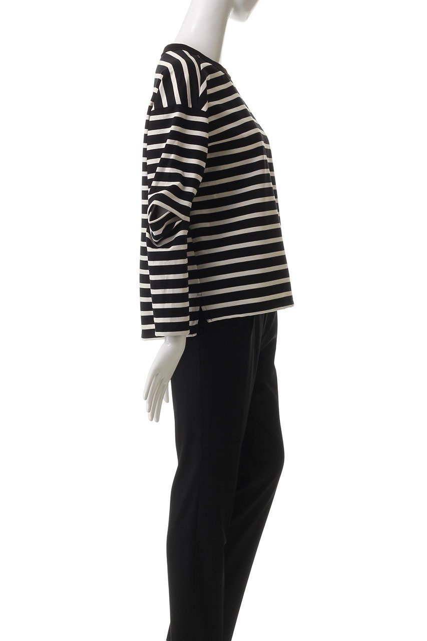 【プルミエ アロンディスモン/1er Arrondissement】の【near.nippon】エルボーホールロングTシャツ 人気、トレンドファッション・服の通販 founy(ファニー) ファッション Fashion レディースファッション Fashion for Women トップス・カットソー Cut & Sew Tops シャツ・ブラウス・オフィスカジュアル Elegant Blouses & Button-Ups ロングTシャツ・Tシャツ Longline T-Shirts & Tees カットソー・ベーシックTシャツ Cut-and-Sewn Tops / Stretch Tees & Basics スリーブ Sleeve, Long Sleeve / Short Sleeve ベーシック Basic, Essential ボーダー Border, Stripe ロング Long, Long-Length 定番 Standard, Basic Item other-3|ID: prp329100004914290 ipo3291000000036828992