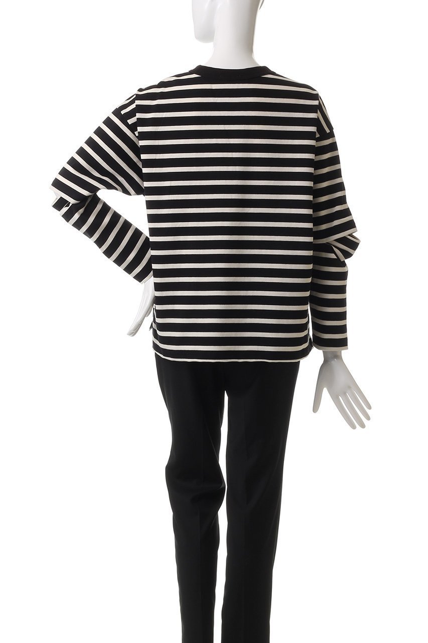 【プルミエ アロンディスモン/1er Arrondissement】の【near.nippon】エルボーホールロングTシャツ 人気、トレンドファッション・服の通販 founy(ファニー) ファッション Fashion レディースファッション Fashion for Women トップス・カットソー Cut & Sew Tops シャツ・ブラウス・オフィスカジュアル Elegant Blouses & Button-Ups ロングTシャツ・Tシャツ Longline T-Shirts & Tees カットソー・ベーシックTシャツ Cut-and-Sewn Tops / Stretch Tees & Basics スリーブ Sleeve, Long Sleeve / Short Sleeve ベーシック Basic, Essential ボーダー Border, Stripe ロング Long, Long-Length 定番 Standard, Basic Item other-4|ID: prp329100004914290 ipo3291000000036828993