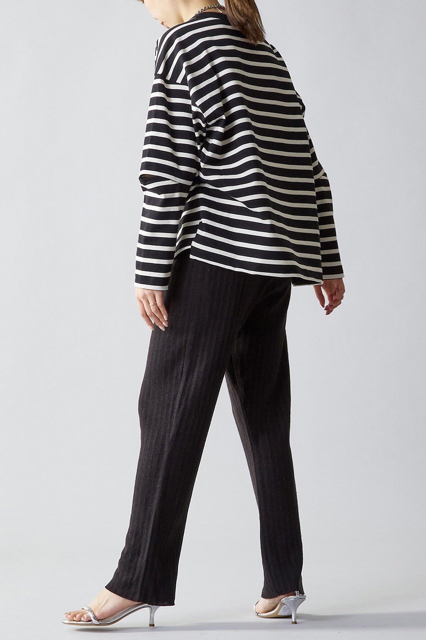 【プルミエ アロンディスモン/1er Arrondissement】の【near.nippon】エルボーホールロングTシャツ 人気、トレンドファッション・服の通販 founy(ファニー) ファッション Fashion レディースファッション Fashion for Women トップス・カットソー Cut & Sew Tops シャツ・ブラウス・オフィスカジュアル Elegant Blouses & Button-Ups ロングTシャツ・Tシャツ Longline T-Shirts & Tees カットソー・ベーシックTシャツ Cut-and-Sewn Tops / Stretch Tees & Basics スリーブ Sleeve, Long Sleeve / Short Sleeve ベーシック Basic, Essential ボーダー Border, Stripe ロング Long, Long-Length 定番 Standard, Basic Item other-8|ID: prp329100004914290 ipo3291000000036828997